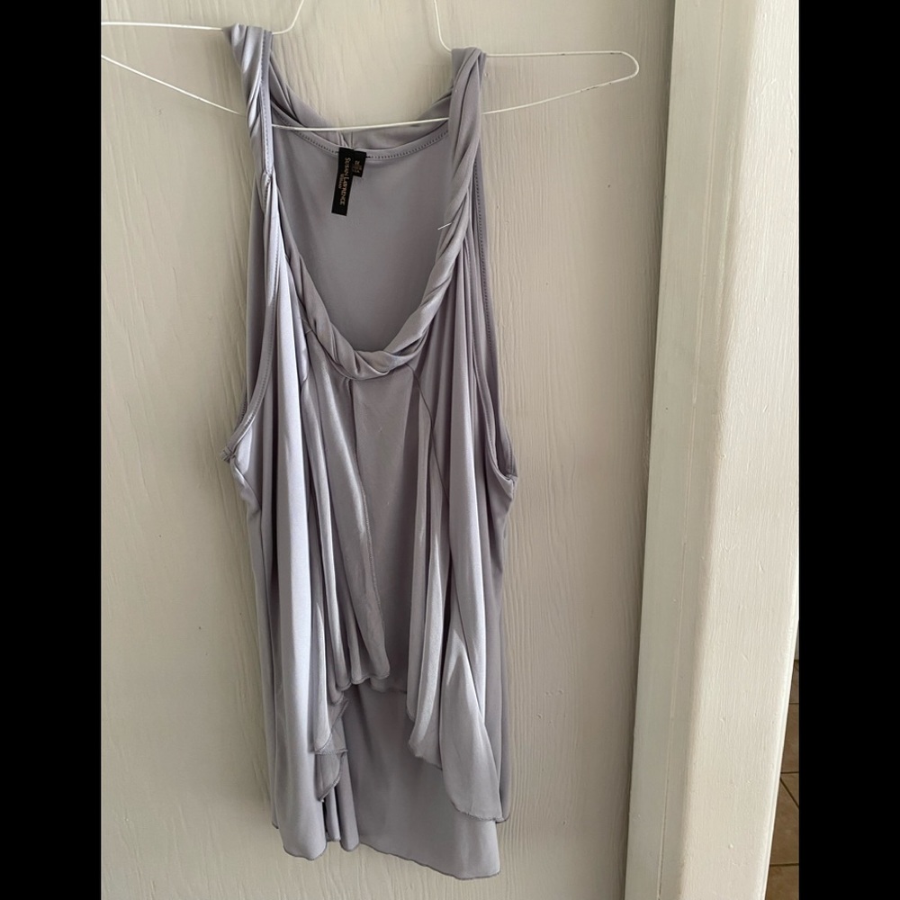 Women’s gray Susan Lawrence lX sleeveless top